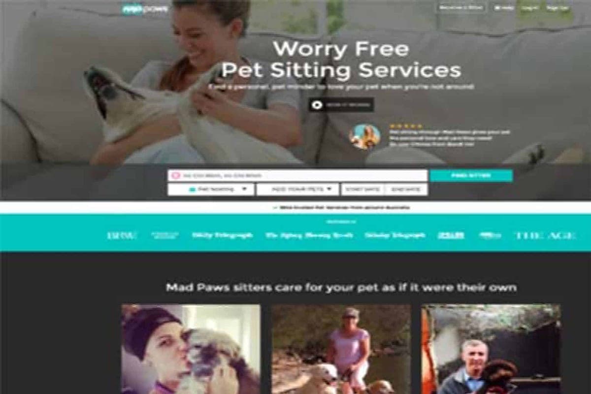 Madpaws — pet sitter marketplace